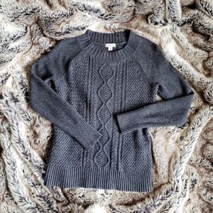 Merona Grey knitted sweater